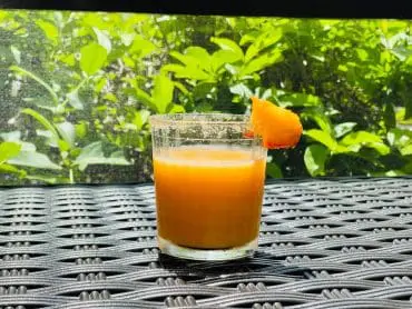 frozen peach lemonade
