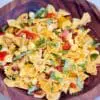 Caprese Pasta Salad with Sofrito Vinaigrette made with Domestic Gourmet Organic Annatto Oil - Aceite de Achiote