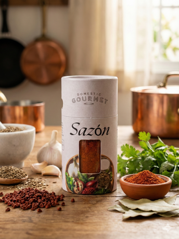 Sazón Orgánico Gourmet Doméstico - Domestic Gourmet Sazón Orgánico Gourmet Doméstico