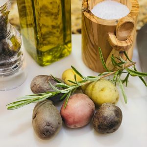 Air Fried Rosemary Baby Potatoes