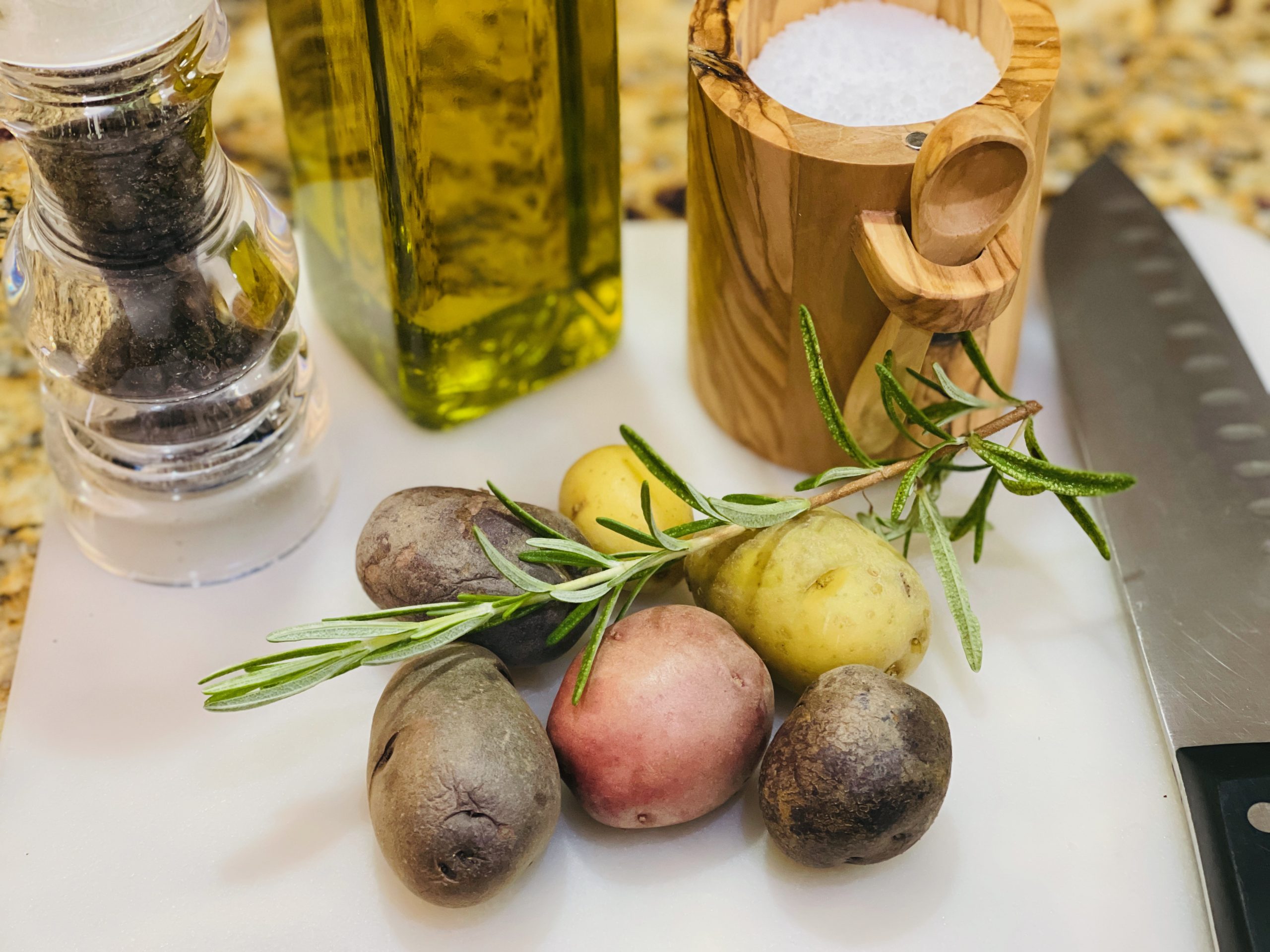 Air Fried Rosemary Baby Potatoes