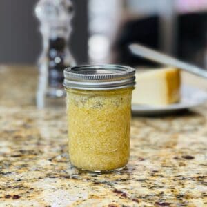 Dijon vinaigrette ala Lourdes, substitute the olive oil with Domestic Gourmet Organic Annatto Oil - Aceite de Achiote for richer color and flavor