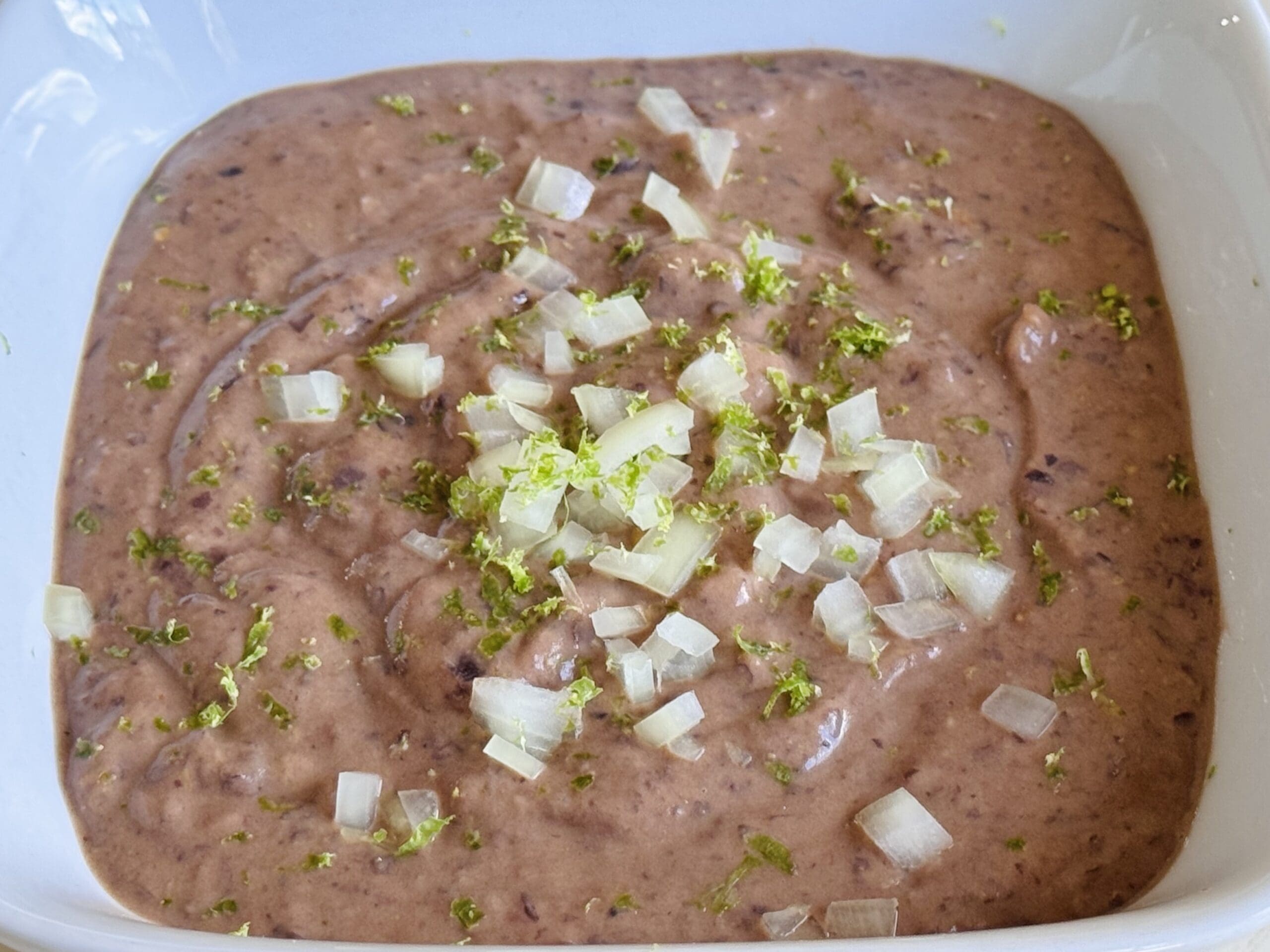 Mojo Black Bean Hummus, Cuban-inspired, made with Domestic Gourmet Organic Annatto Oil, Domestic Gourmet Organic Adobo